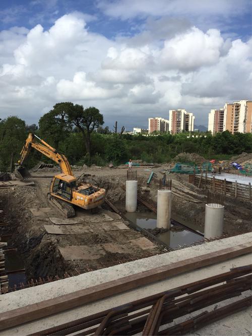 溫州市甌江口新區靈昆街道“六路一河”市政工程第2施工合同段施工概述